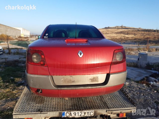 Рено меган кабрио на части 1.9, снимка 4 - Автомобили и джипове - 38530399