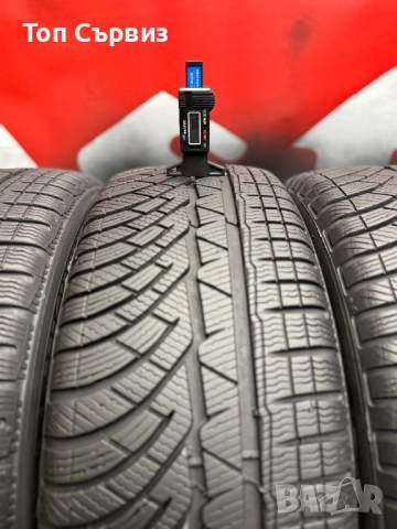 225 50 18, Зимни гуми, Michelin PilotAlpinPA4, 4 броя, снимка 4 - Гуми и джанти - 52594444