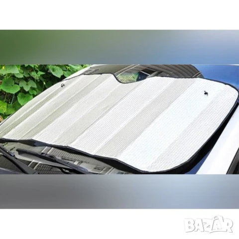 Двоен сенник за предно стъкло 130х60, снимка 2 - Аксесоари и консумативи - 51016020