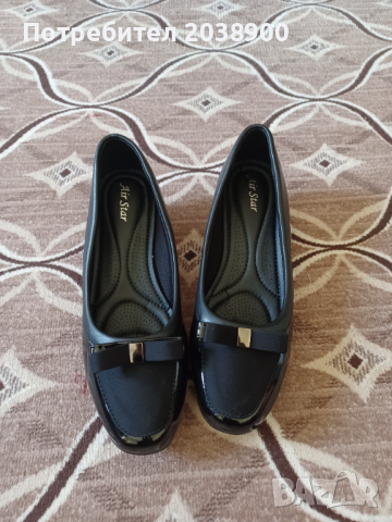 Черни обувки , снимка 2 - Дамски ежедневни обувки - 44695128