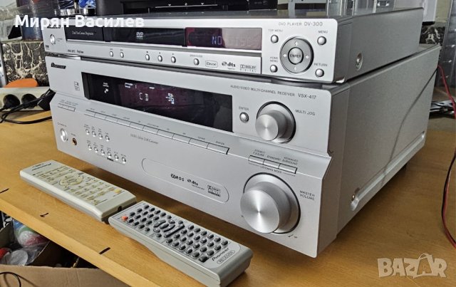 Ресийвър PIONEER VSX - 417 + DVD Player - PIONEER DV-300, снимка 4 - Аудиосистеми - 44344077