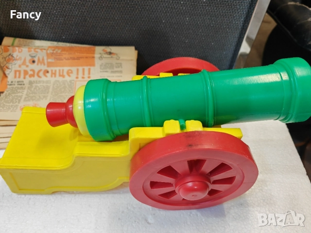 Стара детска играчка оръдие България, снимка 3 - Колекции - 52162836