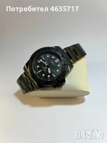 Часовник Seiko Yacht-Мaster Black (mod), снимка 2 - Мъжки - 52213843