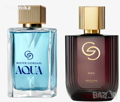 Парфюмна вода Giordani Gold, Mister Giordani Aqua - Oriflame