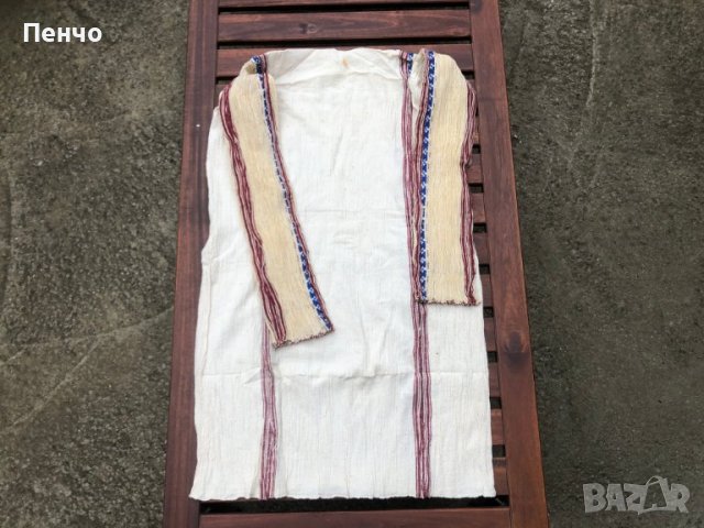 автентична, ръчно тъкана кенарена риза 2 - НОВА ОТ ЧЕИЗ, снимка 1 - Антикварни и старинни предмети - 39871224