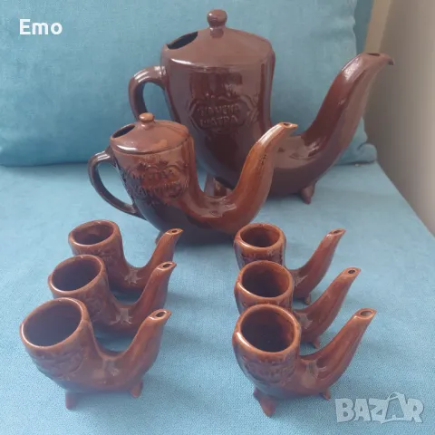 Керамичен сет ритони-чаши+две гарафи, снимка 6 - Други стоки за дома - 48826613