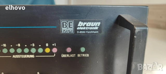 Крайно стъпало Braun Series 8000, снимка 8 - Ресийвъри, усилватели, смесителни пултове - 53120091