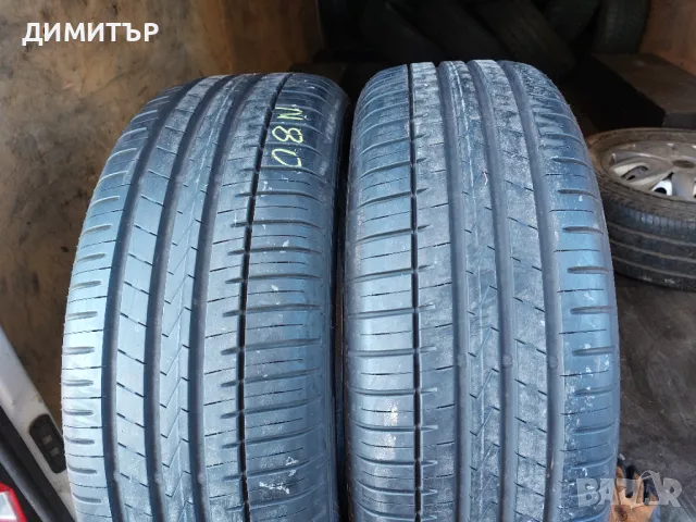 2бр.летни гуми FALKEN 235/60/18 107W DOT 0818, снимка 2 - Гуми и джанти - 48948409