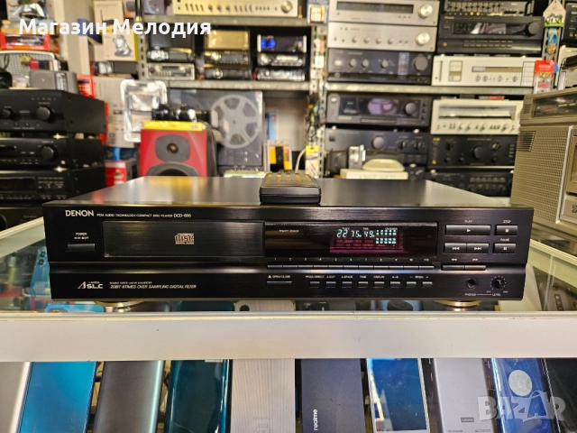 CD Player DENON DCD-695 Black с оригинално дистанционно. В отлично техническо и визуално състояние.