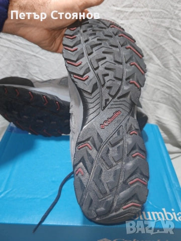 Мъжки туристически маратонки Columbia waterproof №46, снимка 10 - Маратонки - 52440565