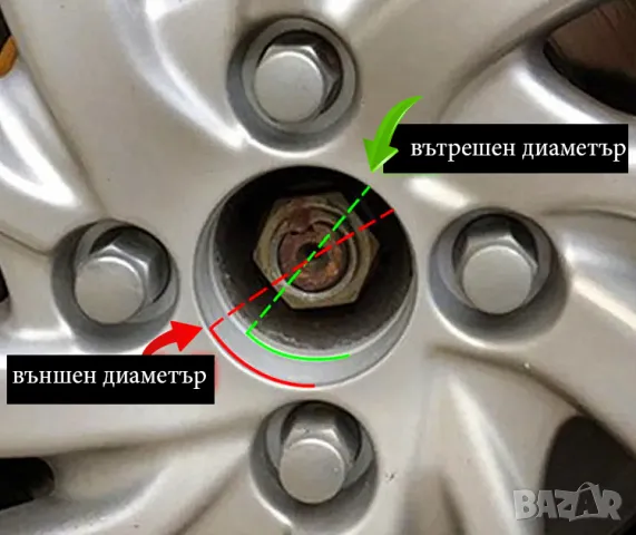 Капачки За Джанти 55/60/52мм / за Fiat Фиат / червени декоративни тапи за централен отвор, снимка 10 - Аксесоари и консумативи - 48651572