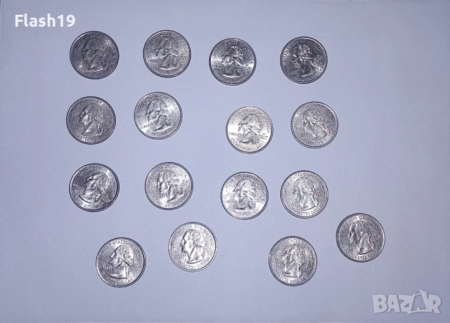 САЩ ¼ долар 16 бр., снимка 2 - Нумизматика и бонистика - 52820576