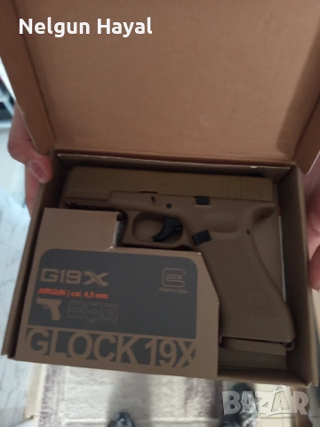 Lovno pistoletClok19*19 4.5mm, снимка 2 - Ловно оръжие - 54111856