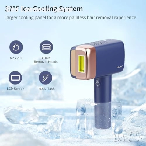 Нова Лазерна IPL машина за премахване на косми 0.5s Flash, лице, бикини, тяло, снимка 2 - Други - 52249912