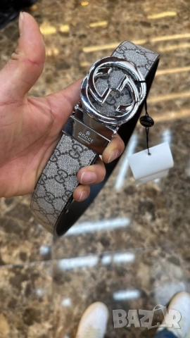 Колан+сертификат+торбичка gucci , снимка 3 - Колани - 51960560