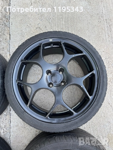 Джанти 17 4x100, снимка 3 - Гуми и джанти - 51978816