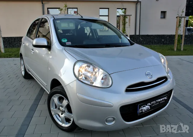 Nissan Micra 1.2i* РЕГИСТРИРАН* КЛИМАТРОНИК* АВТОПИЛОТ* ЕВРО 5, снимка 6 - Автомобили и джипове - 56047612