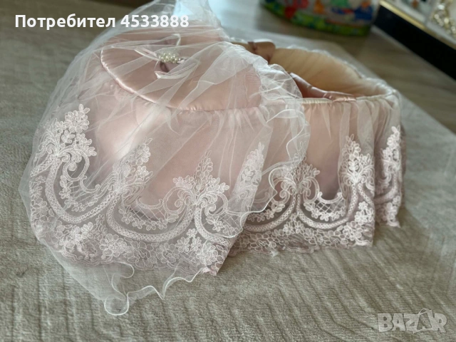 Бебешки кош за изписване , снимка 2 - Комплекти за бебе - 54312460