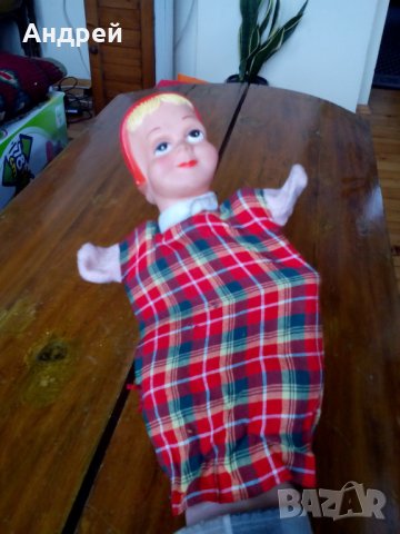Стара кукла за куклен театър,Червената шапчица, снимка 2 - Други ценни предмети - 29241182