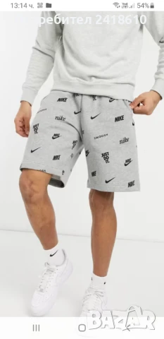 Nike Cotton SWOOSH Mens Size M  ОРИГИНАЛ! Мъжки Къси Панталони!, снимка 3 - Къси панталони - 51104235