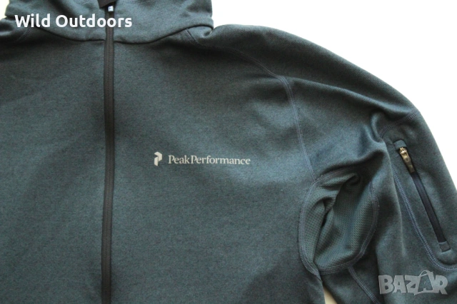 PEAK PERFORMANCE - мъжка спортна горница, размер М, снимка 2 - Спортни дрехи, екипи - 53977880