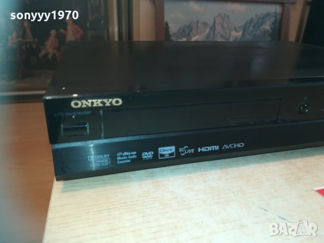 onkyo dv-bd507 blu-ray dvd/lan/hdmi/sd card 0903211117, снимка 12 - Плейъри, домашно кино, прожектори - 32091970