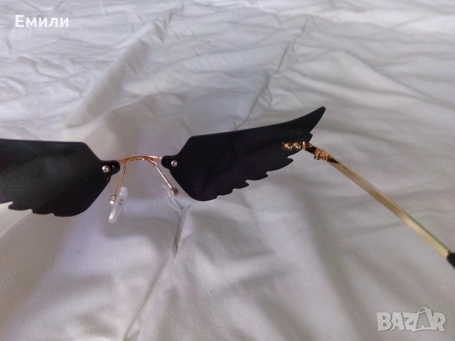 Слънчеви очила във формата на криле, снимка 4 - Слънчеви и диоптрични очила - 33801407
