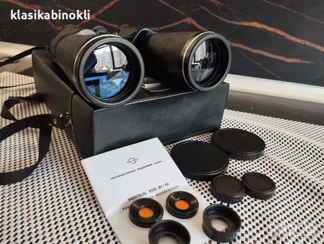 ПРОМО ТОП СЪВЕТСКИ Бинокъл-БПЦ 20х60 (ЗОМЗ, Первая генерация), снимка 11 - Екипировка - 56219984