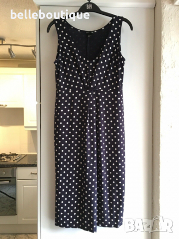 Страхотна лятна рокля за бременни на бели точки H & M, снимка 2 - Дрехи за бременни - 36551897