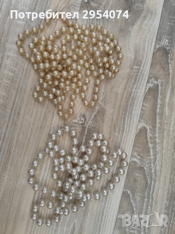 перлени гердани по 25лв, снимка 1