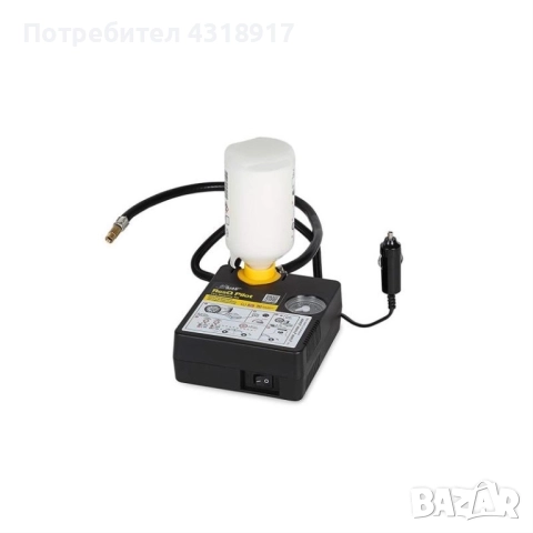 Ремонтен комплект- компресор+лепило за гуми , снимка 2 - Аксесоари и консумативи - 51806807