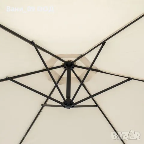 Градински чадър тип "Камбана", снимка 4 - Градински мебели, декорация  - 50226343