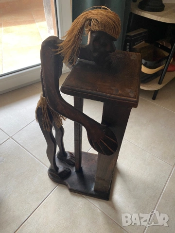 Статуетки индианци, комплект, снимка 3 - Декорация за дома - 53250081