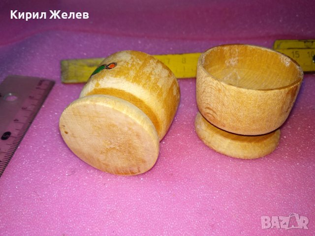 ДВЕ СТАРИ ДЪРВЕНИ ПИРОГРАФИРАНИ СОЛНИЧКИ За ТЕМАТИЧНА ЕТНО ДЕКОРАЦИЯ КОЛЕКЦИЯ 42864, снимка 6 - Декорация за дома - 44155800