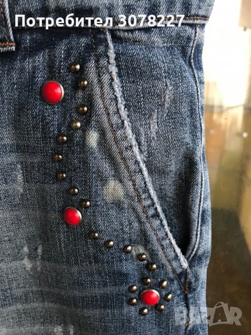 Бутикови дънкови панталони KLIXS JEANS , снимка 3 - Къси панталони и бермуди - 38495837