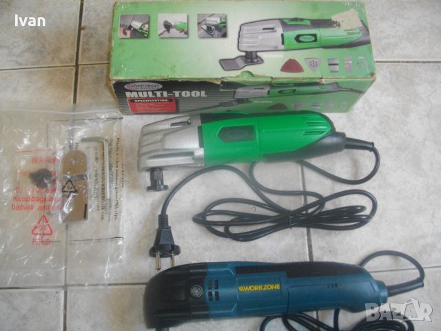 Нов 180-300 Вата-Немски Реноватор/Мултитул/Мулти Инструмент-Multitool LT62051-WORKZONE WMW300E, снимка 18 - Други инструменти - 36727748