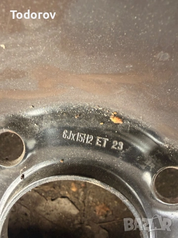 Железни джанти за Peugeot 207 / 208 Citroen C3, снимка 2 - Гуми и джанти - 53023705