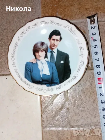 чаши от сватбата на принц Чарлз и лейди Даяна, снимка 12 - Сервизи - 50263557