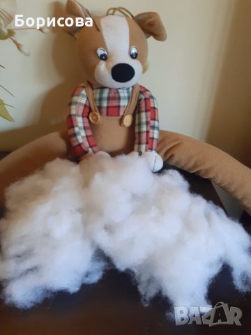 Силиконов пух по 1кг и 2 кг за пълнеж на текстил и играчки, снимка 3 - Декорация за дома - 28370730