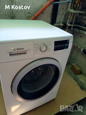 Продавам пералня Bosch Serie 6 WAU28T61BY, 9 кг, 1400 оборота, с надежден и тих EcoSilence Drive инв, снимка 3 - Перални - 55889104