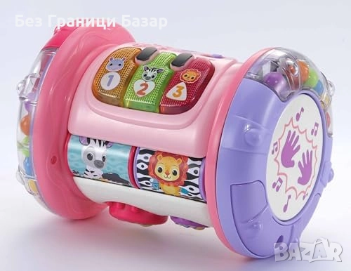 Нова Интерактивна бебешка играчка VTech с музика, светлини и движение