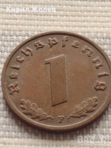 Монета 1 райхсфенинг 1938г. Германия Трети Райх с СХВАСТИКА за КОЛЕКЦИЯ 31575, снимка 2 - Нумизматика и бонистика - 42823566