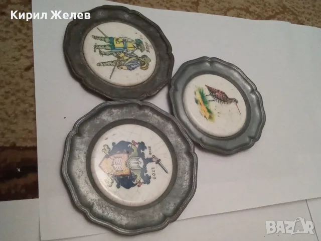 Винтидж германски декоративни стенни плочки/чинии 38043