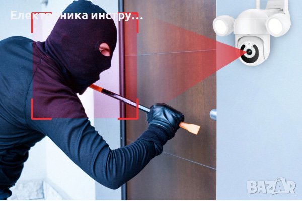 Смарт WiFi Външна камера Xmart PT302F, снимка 5 - Камери - 42376690