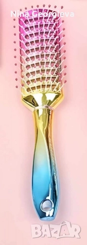 Четка за всякакъв вид коса - безболезнено разресване, снимка 4 - Аксесоари за коса - 52483575