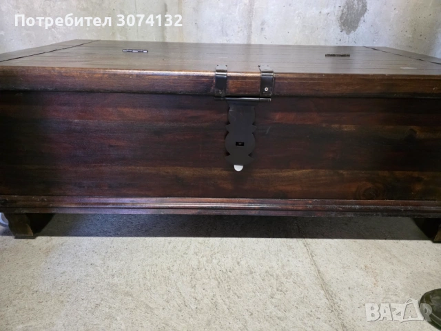 Уникална маса / сандък, снимка 6 - Маси - 54283656