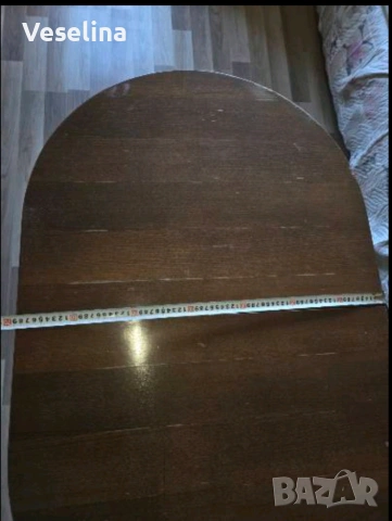 Трапезарна маса разтегателна 132/69/76 см, снимка 7 - Маси - 53304342