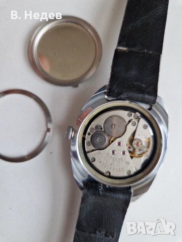 POLJOT кал. 2614, 17 рубинови камъка, ръчно навиване СССР. НОВ!, снимка 8 - Мъжки - 54234352