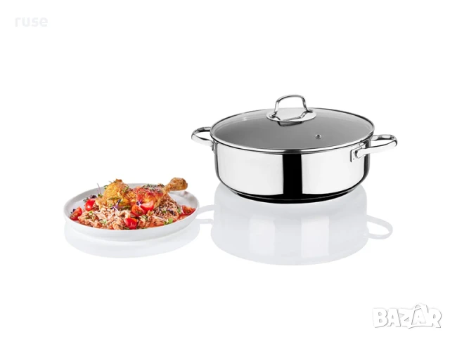 НОВИ! Касерола 28 cm – издържлива, стилна, незалепваща, снимка 2 - Съдове за готвене - 50981265