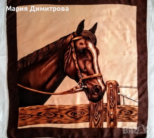 Бутиков копринен шал, снимка 4 - Шалове - 37340745